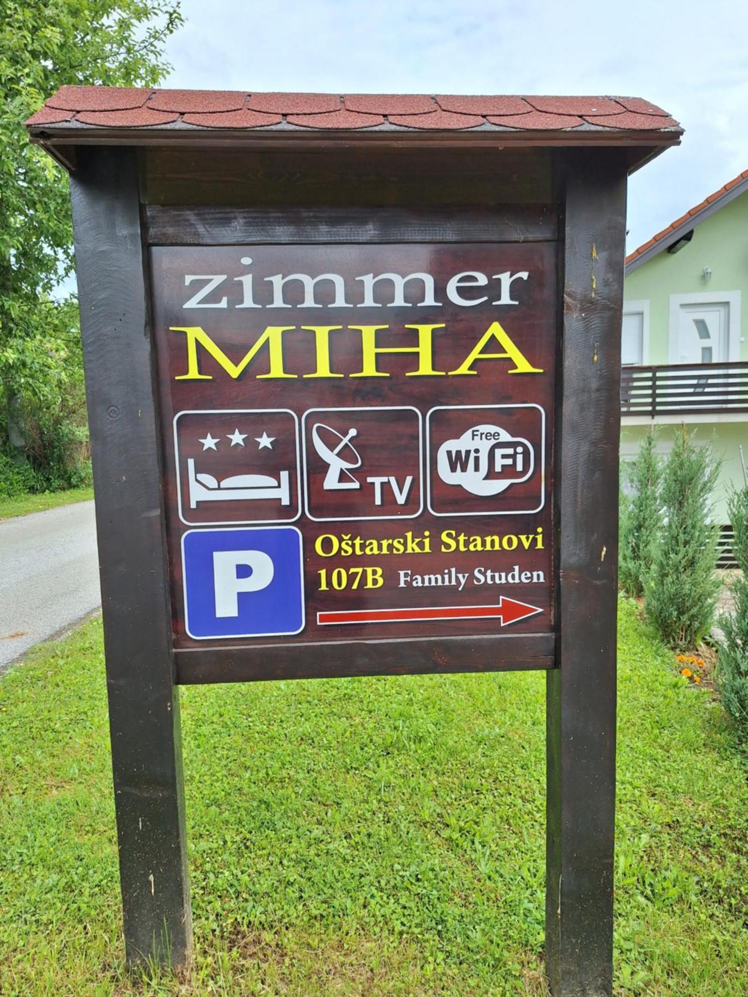 Guesthouse Miha Rakovica Buitenkant foto
